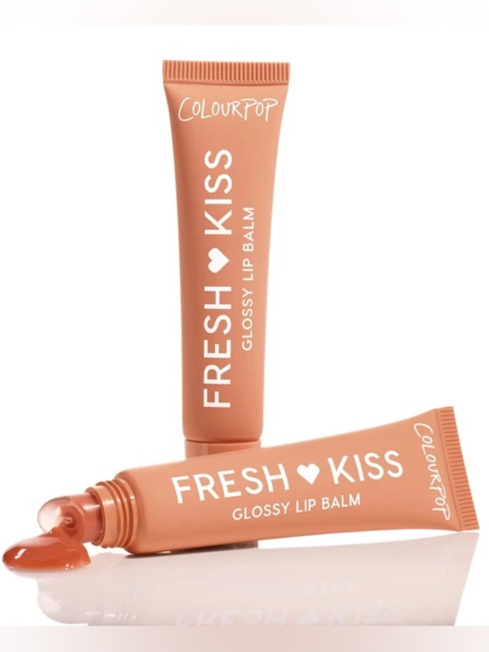 Colourpop Fresh Kiss Glossy Balm - Caramel Latte Sheer Nude Tinted Lipgloss